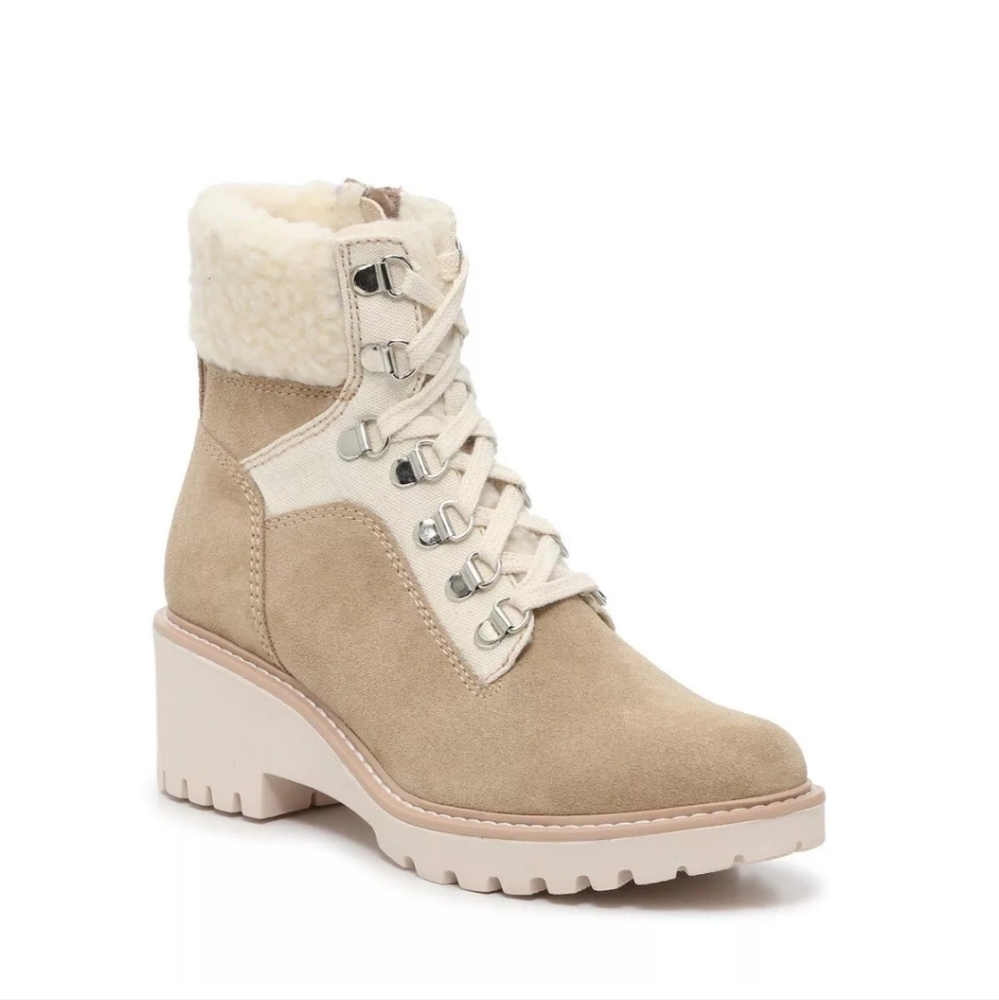 Dolce Vita Leather Helix Boots Women's Size 7